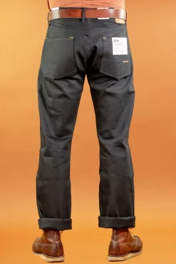 Clint Pants Gunpowder Selvage 14oz Black