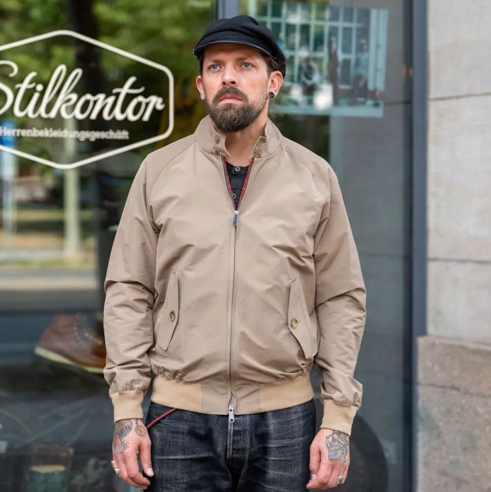 G9 Harrington Jacket Tan
