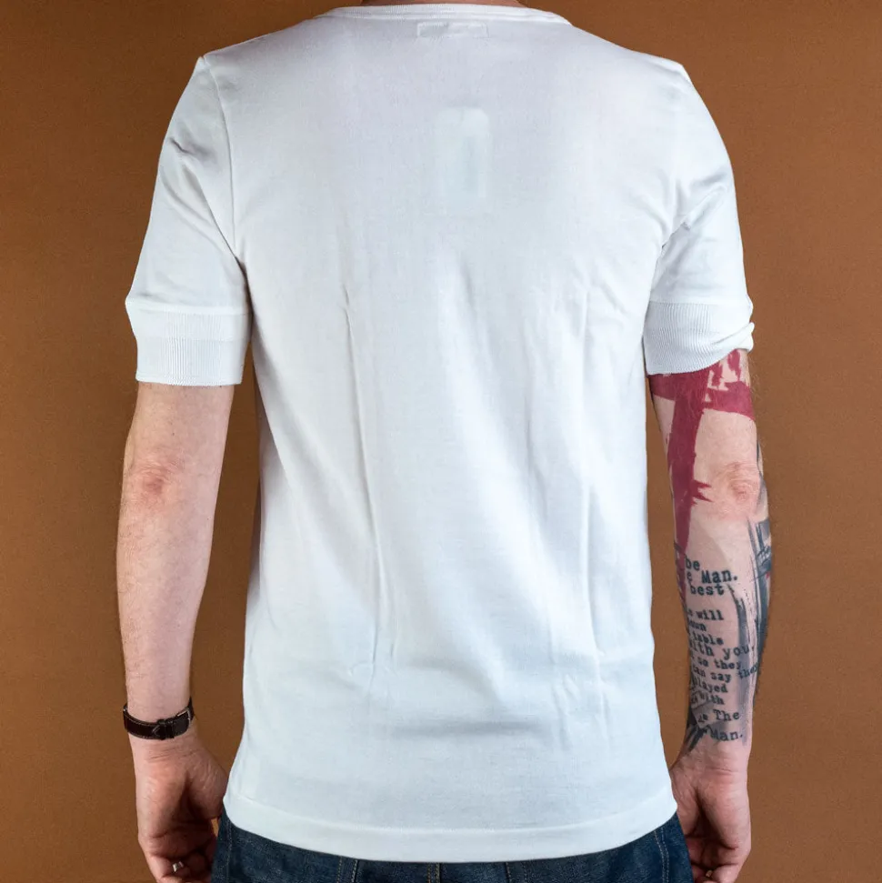 Knopfleistenhemd Kurzarm White