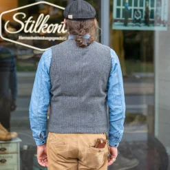 Knud Workwear Waistcoat Broken Grey