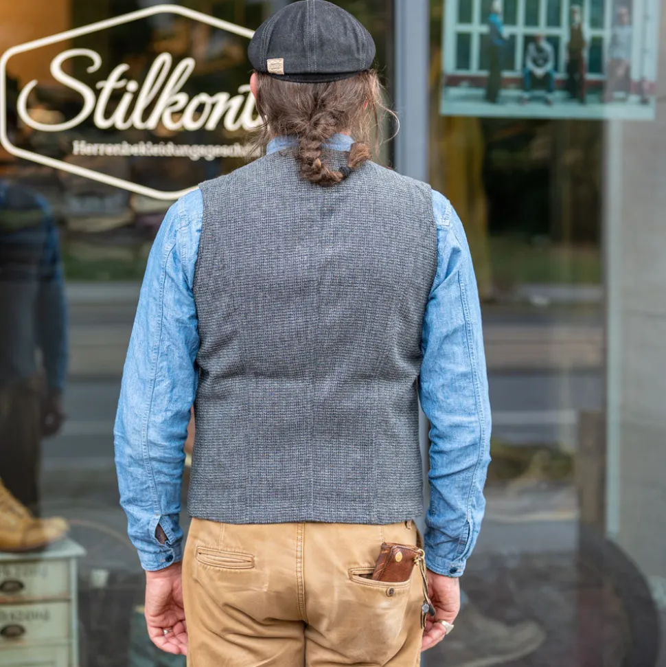 Knud Workwear Waistcoat Broken Grey