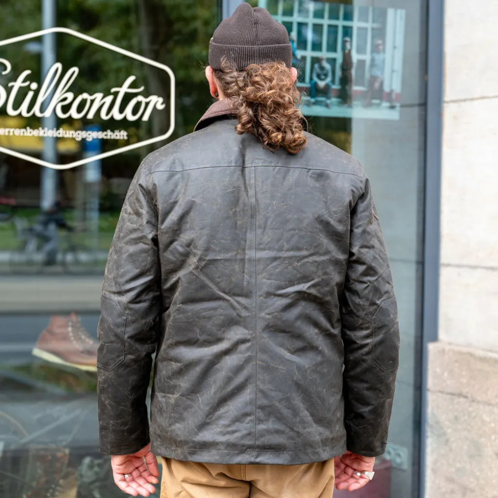 K6505 POLLUX RANGER Waxed Winter-Jacket Mocca