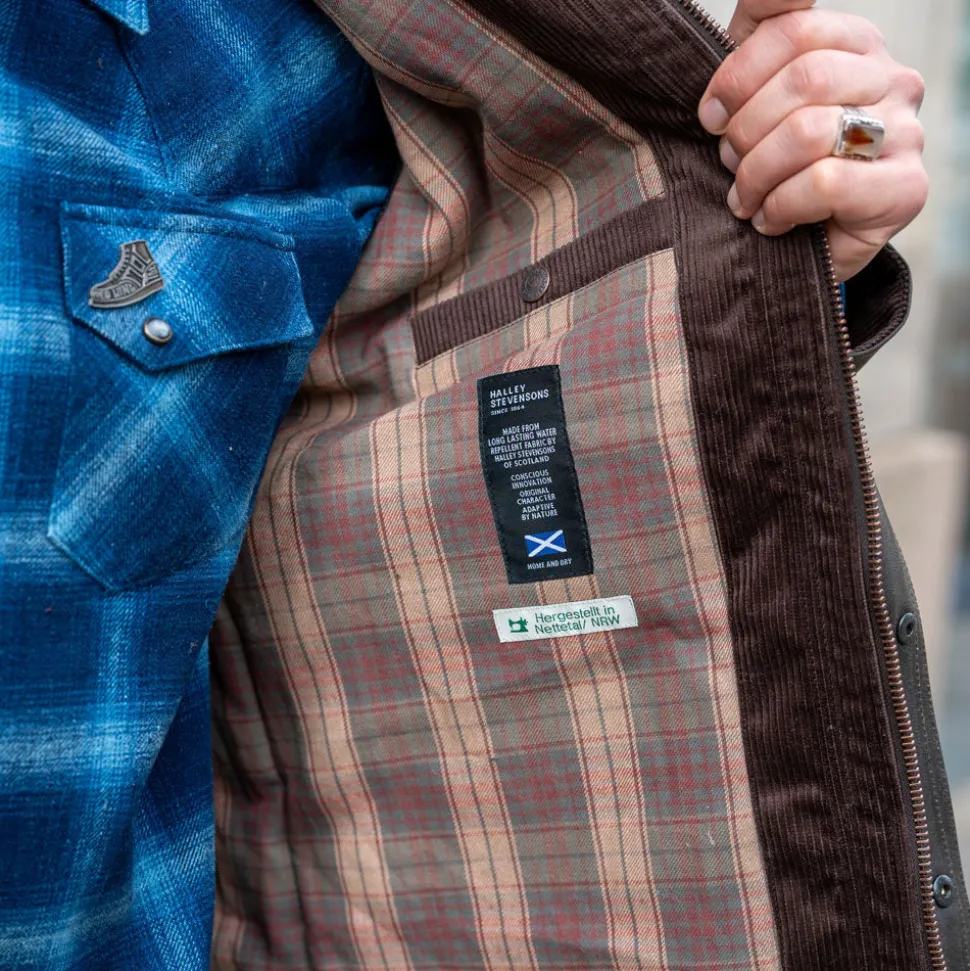 K6505 POLLUX RANGER Waxed Winter-Jacket Mocca