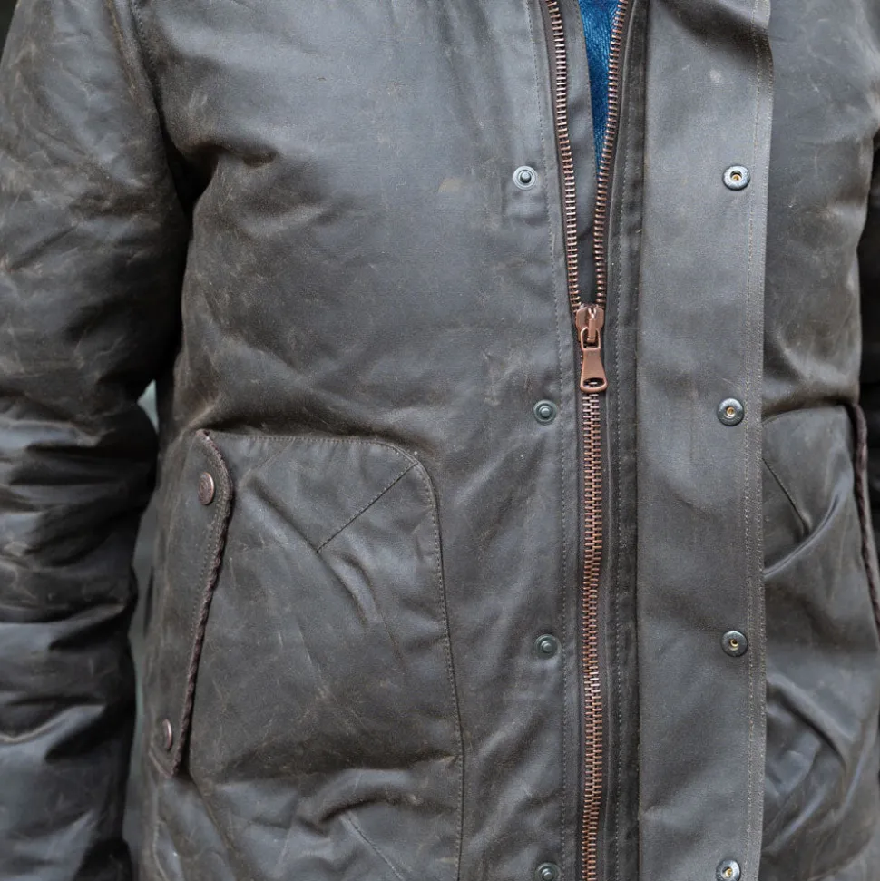 K6505 POLLUX RANGER Waxed Winter-Jacket Mocca