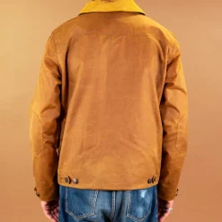 K6208 POLLUX WAX Waxed Cotton Jacket Gold