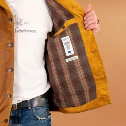 K6208 POLLUX WAX Waxed Cotton Jacket Gold