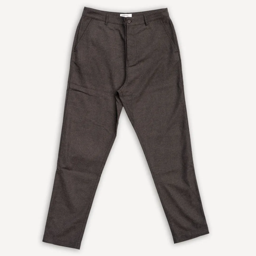 Military Chino Upcycled Tweed Brown