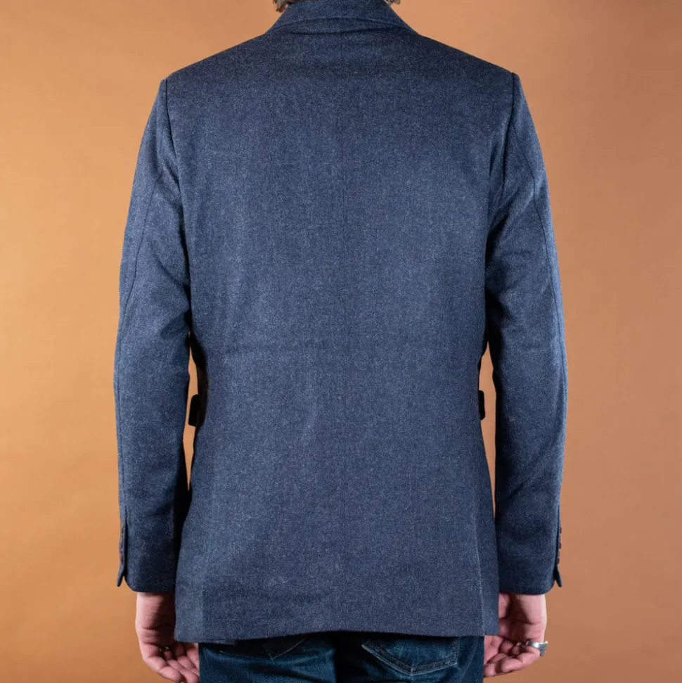 Minos Tweed Blazer K7401 Navy