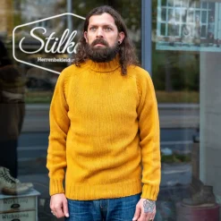 Neck Sweater Chunky Tansy