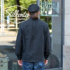 Owe Overshirt Winter Linen Black