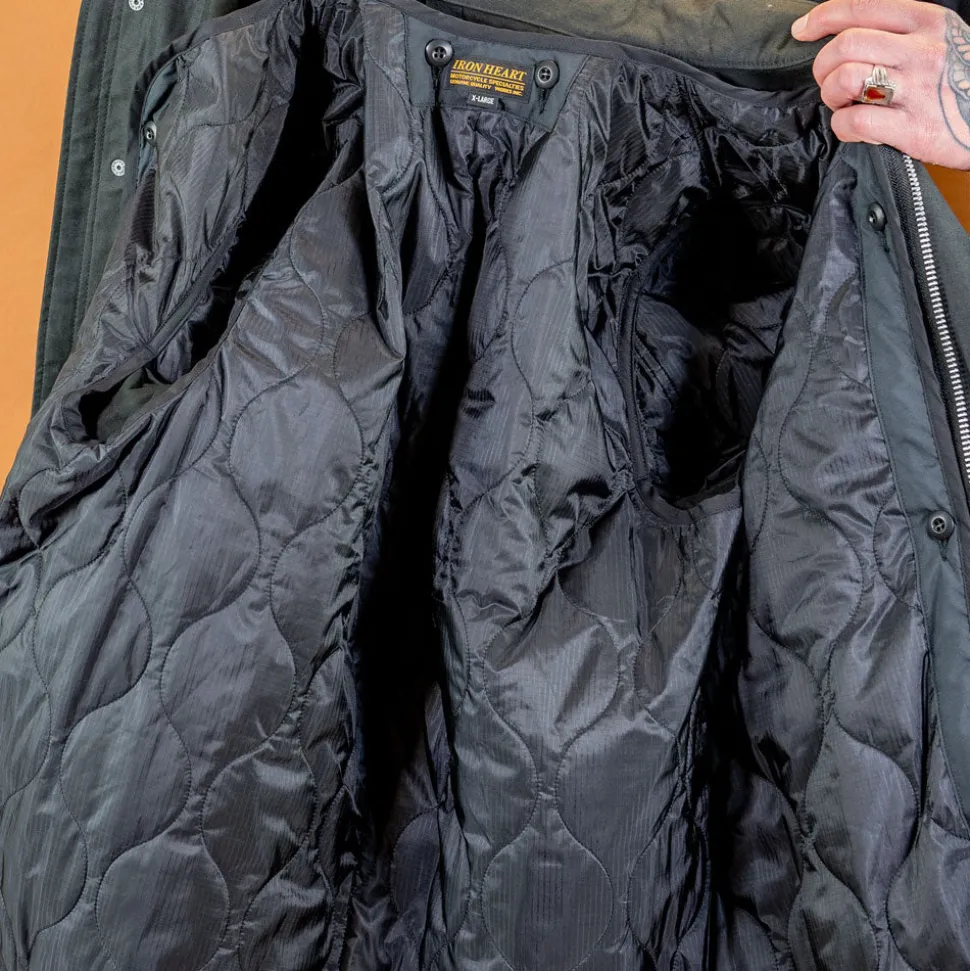 Quilt Lining M65 Field Jacket Black