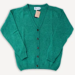 Saddle Shoulder V Cardigan Pixie