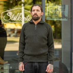 Troyer Merinowolle Olive